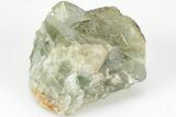 Green Cubic Fluorite Crystal Cluster - Morocco #204397-1